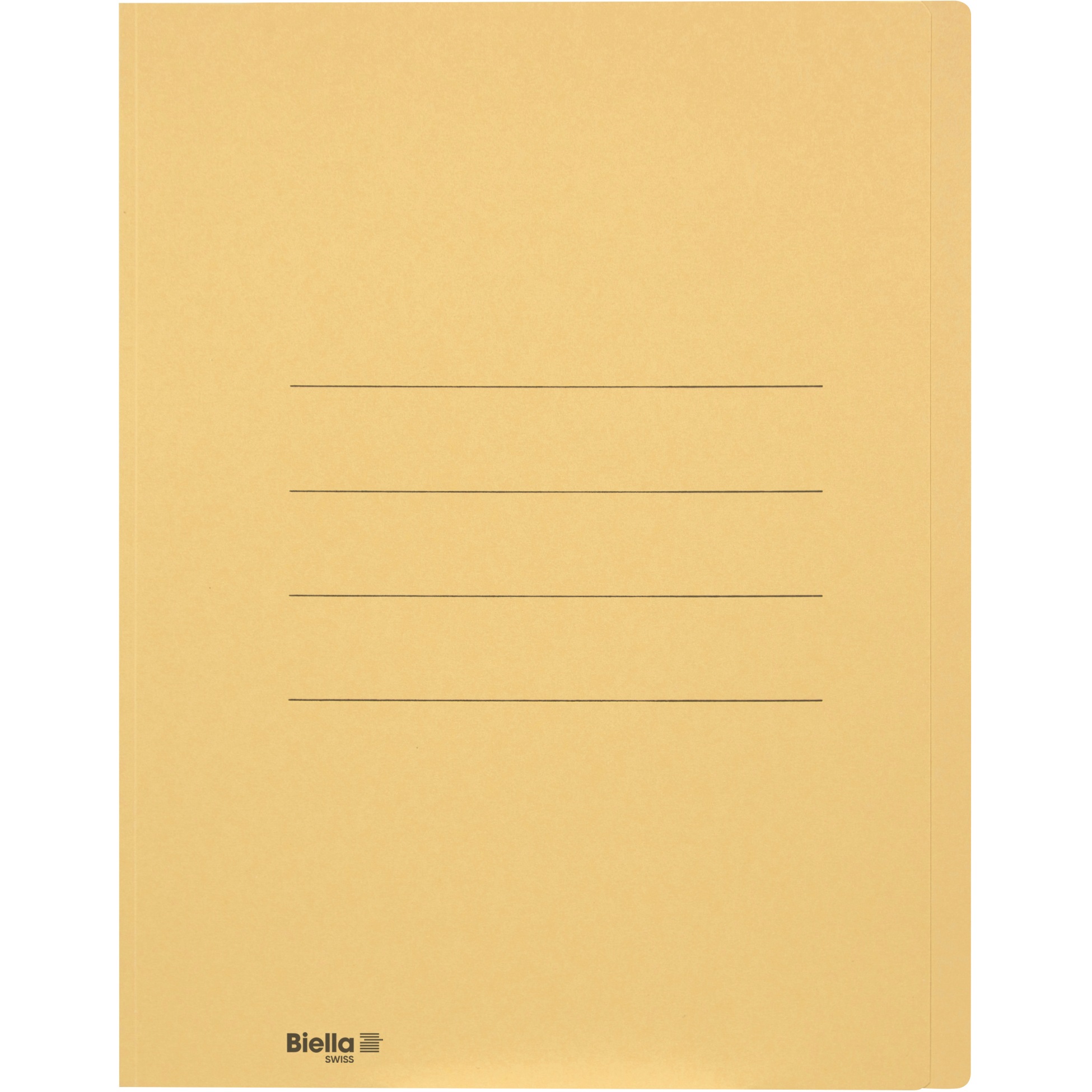 Einlagemappen A4 gelb