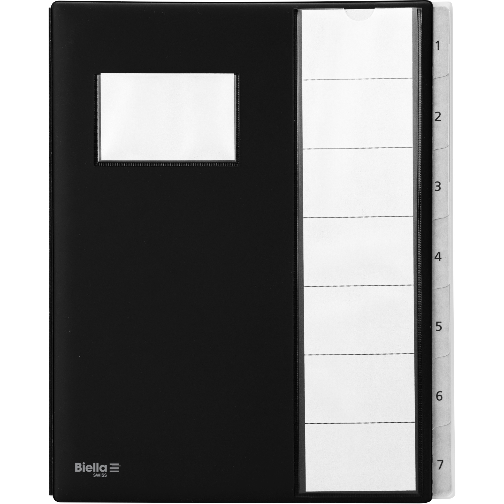 Pultmappe Pronto 7tlg schwarz