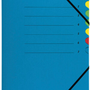 Biella Ordnungsmappe 7tl.blau