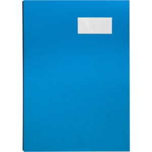 Unterschriften Mappe A4 blau