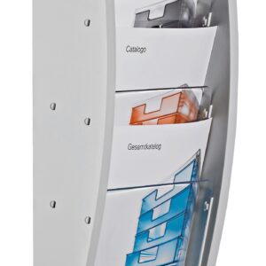 styrodisplay Wandfäch.A4 hgrau