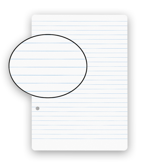 Ringbucheinlagen A5 lin. 100Blatt