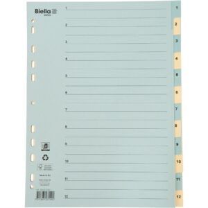 Ringbuchregister A4 1-12