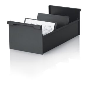 styro Karteikasten A6quer schw