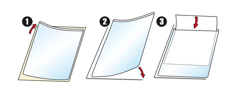 Sichttasche für A6 SK 50Stk