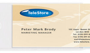 Visitenkartent. 60x95mm 100Stk