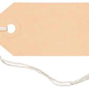 Anhängeetik. 4,0x8,0cm 50 Stk