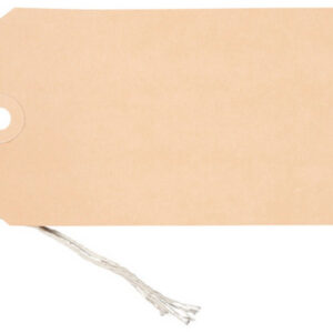 Anhängeetik. 6,5x13,0cm 50Stk