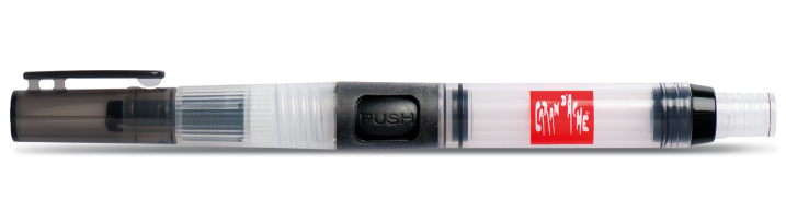 Pinsel m.Wasserreservoir breit