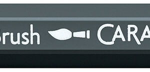 Fasermaler Fibralo Brush schwarz