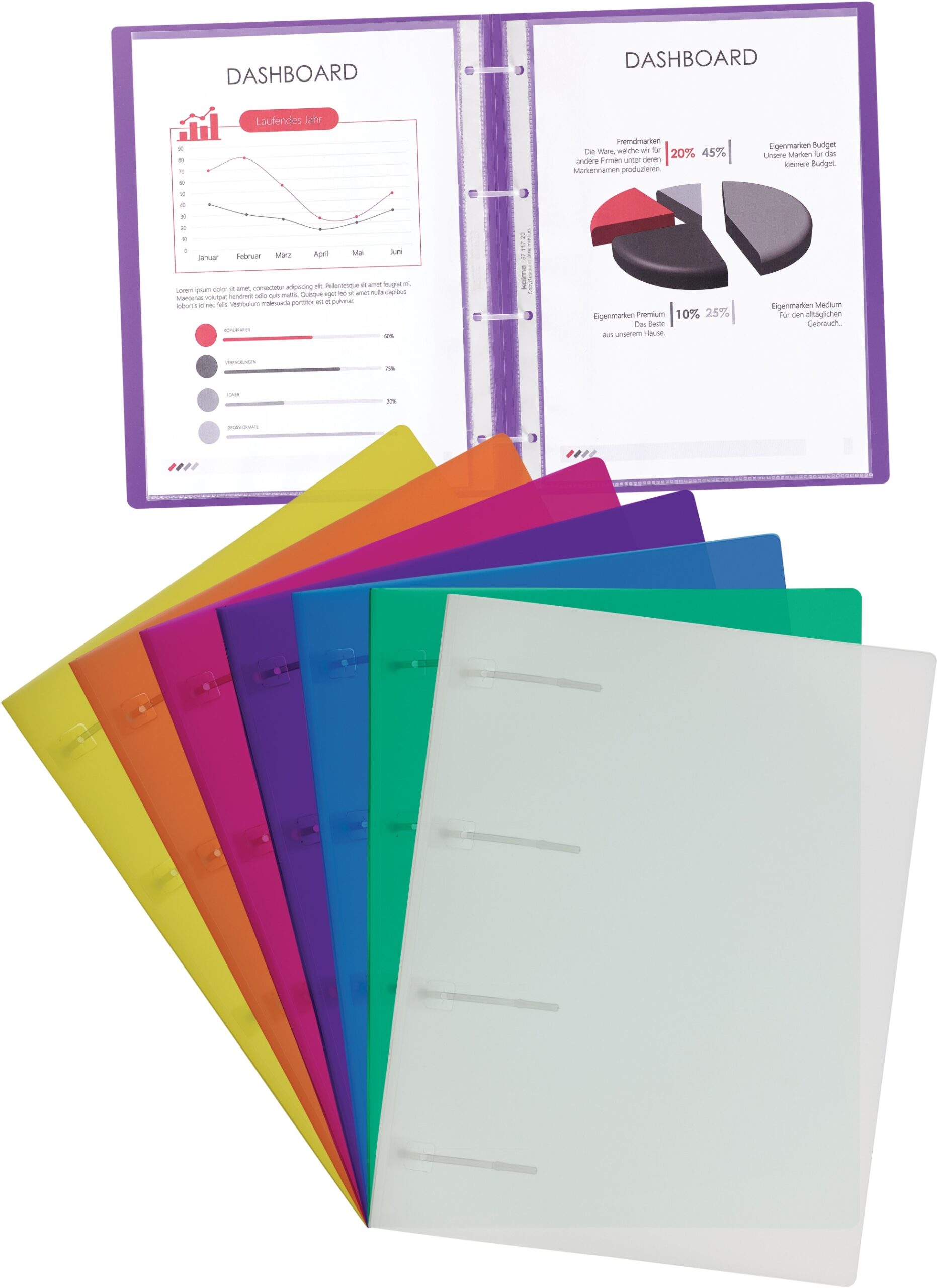 Schnellhefter Easy XL grün