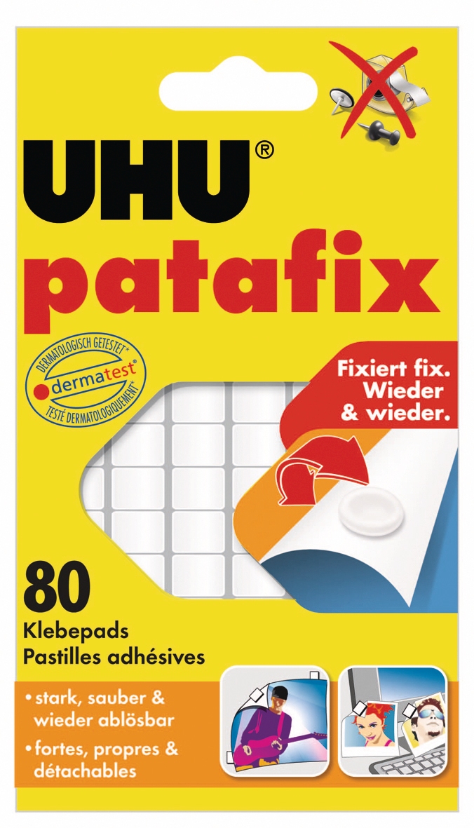 Klebepads patafix weiss