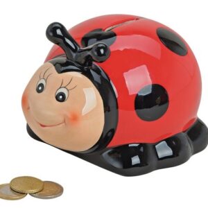 Marienkäfer-Spardose gross