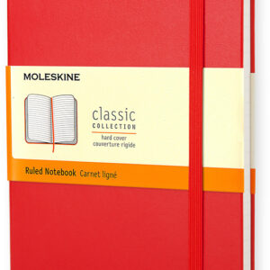 Notizbuch HC Large liniert rot