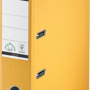 Ordner Leitz 180° gelb 80mm