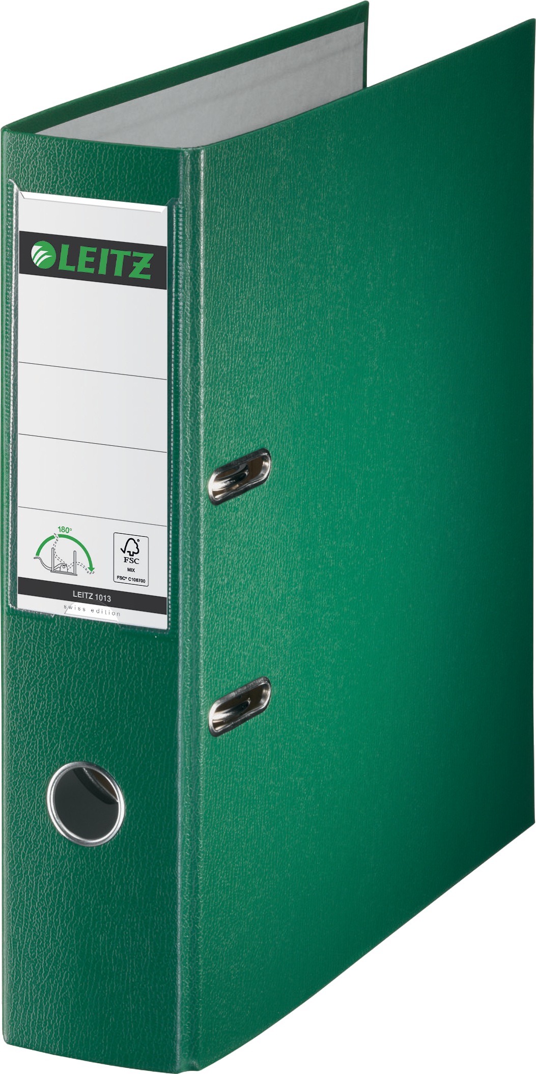 Ordner Leitz 180° grün 80mm