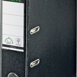 Ordner Leitz 180° schwarz 80mm