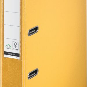 Ordner Leitz 180° gelb 52mm