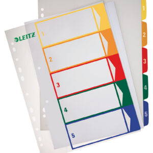 Register bedruckbar 1-5