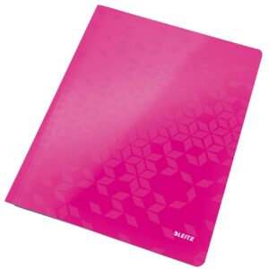 Schnellhefter WOW A4 met.pink