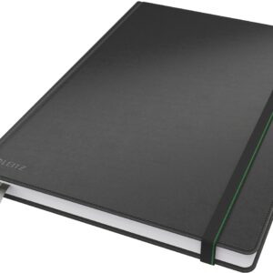 Notizbuch Compl. A4 kar. schw.