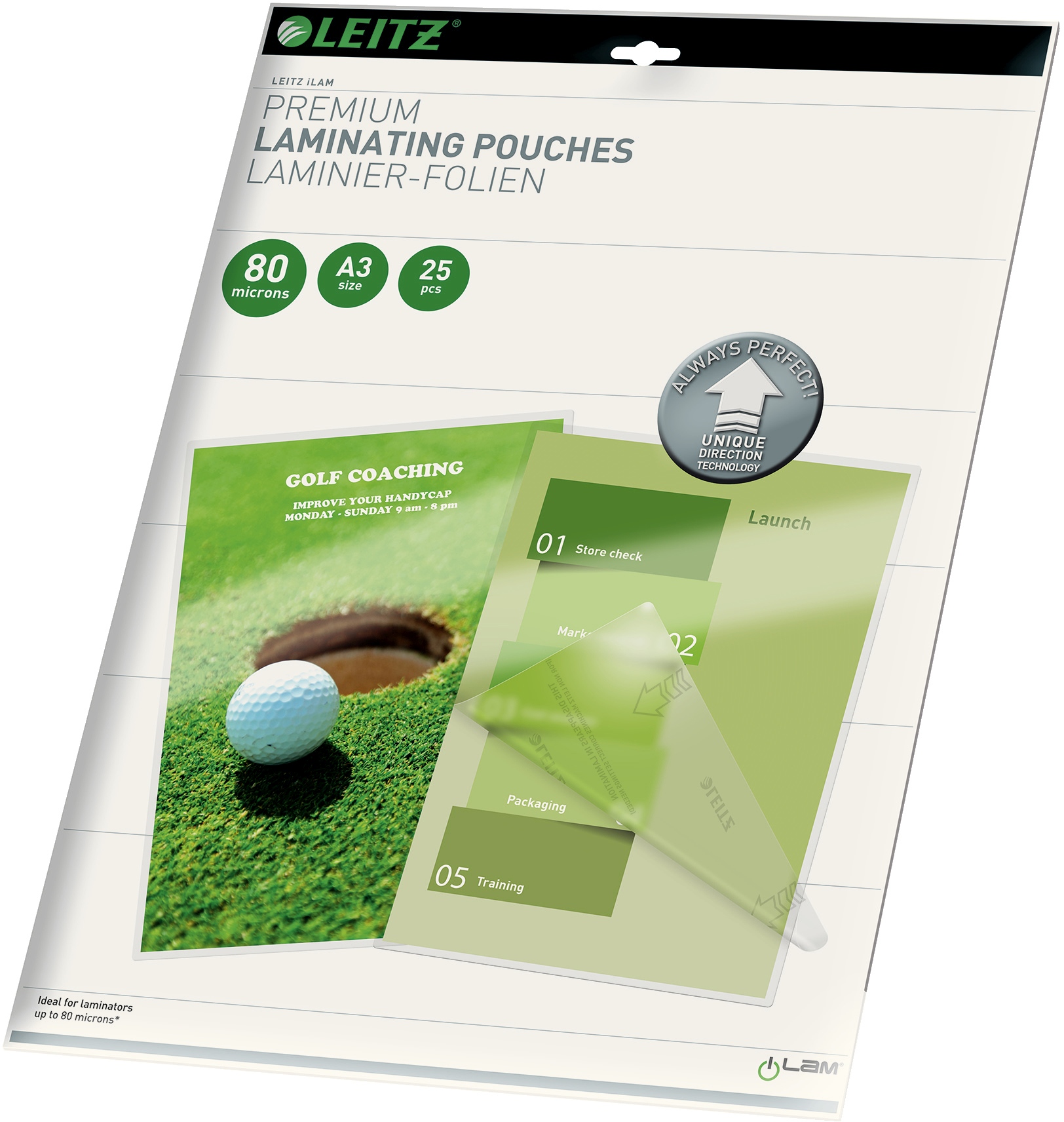 Laminierfolien A3 80 Micron