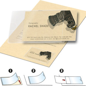 3L        Visitenkartentaschen   60x95mm