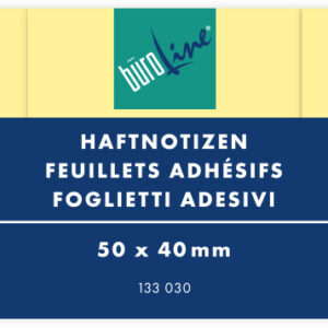 BÜROLINE  Haftnotizen            50x40mm