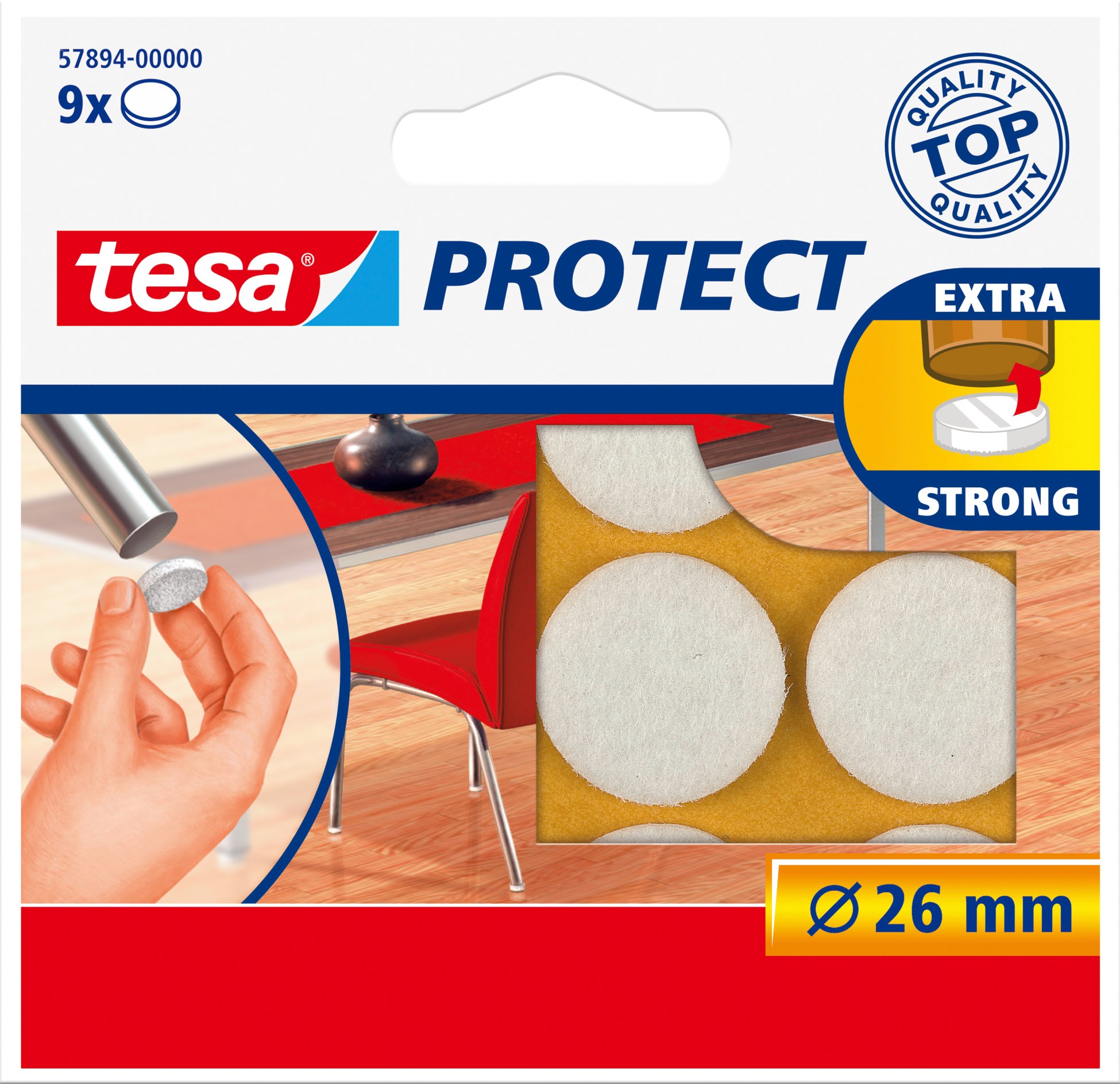 TESA Filzgleiter Protect 26mm