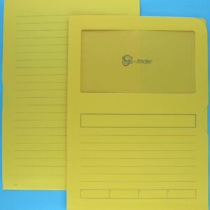 G-Finder mit Druck gelb