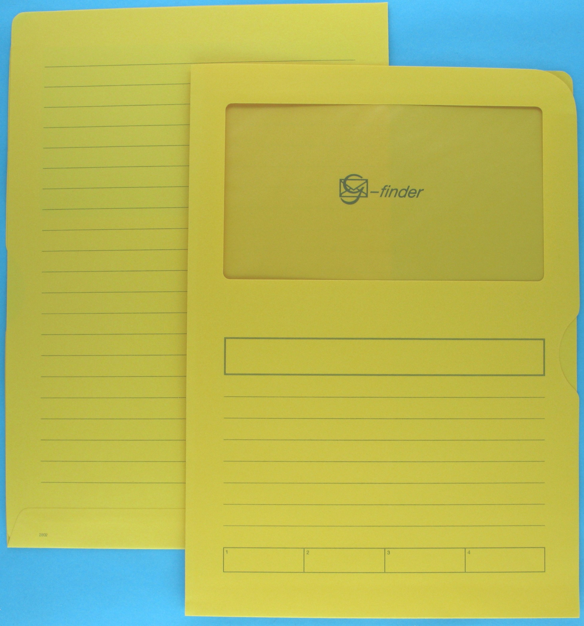 G-Finder mit Druck gelb