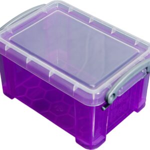 Ordnungsbox 0.3l violett trans