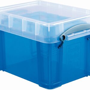 Ordnungsbox 3l blau transp