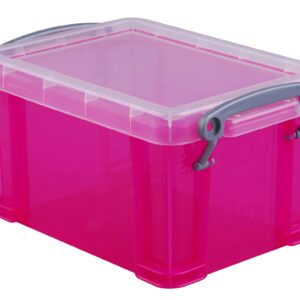 Ordnungsbox 1.6l pink transp