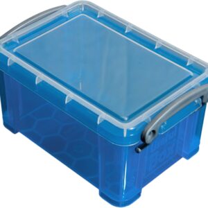 Ordnungsbox 1.6l blau transp