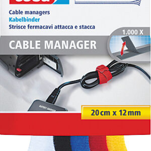 Kabelmanager 12x200mm bunt