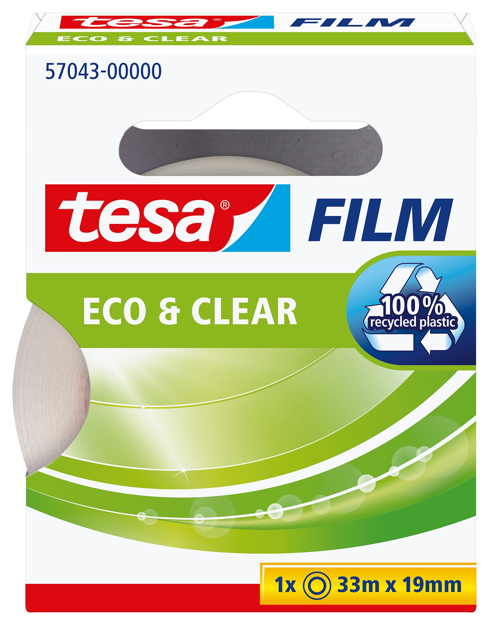 tesafilm eco&clear 19mmx33m