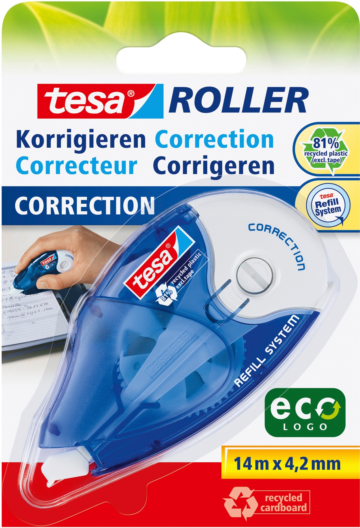 Korrekturroller Eco 4.2mm