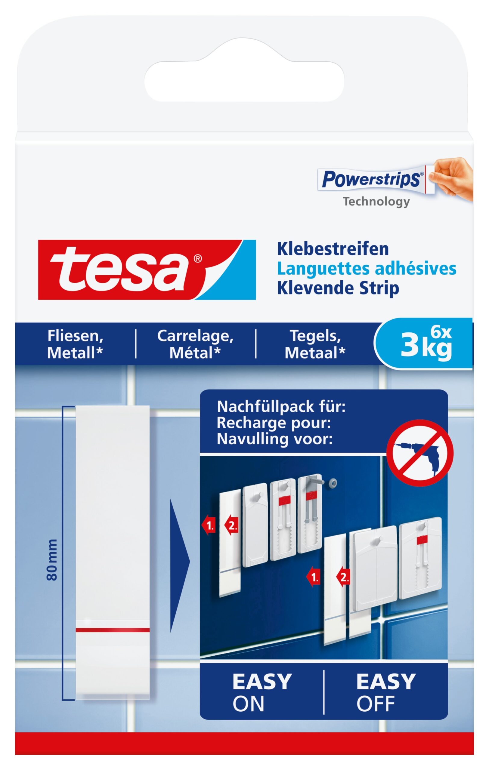 Powerstrips Fliesen 3kg