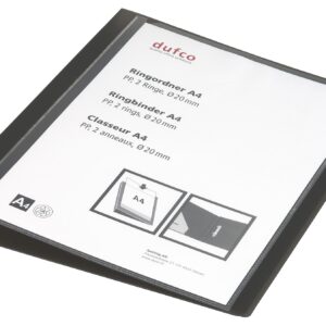 Ringbuch A4 20mm m/Ta FR rauch