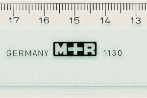 M+R       Flachlineal               16cm