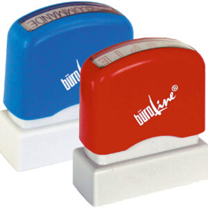 BÜROLINE  Stempel                GEBUCHT