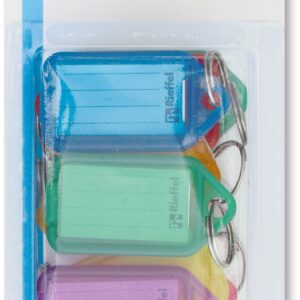 RIEFFEL   Schlüsseletiketten     38x22mm