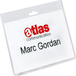 Namensschilderhülle 90x60mm