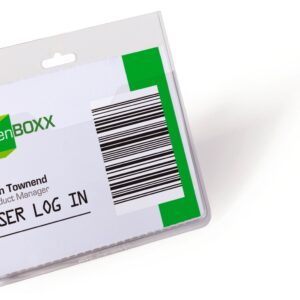 Namensschilderhülle 90x60mm