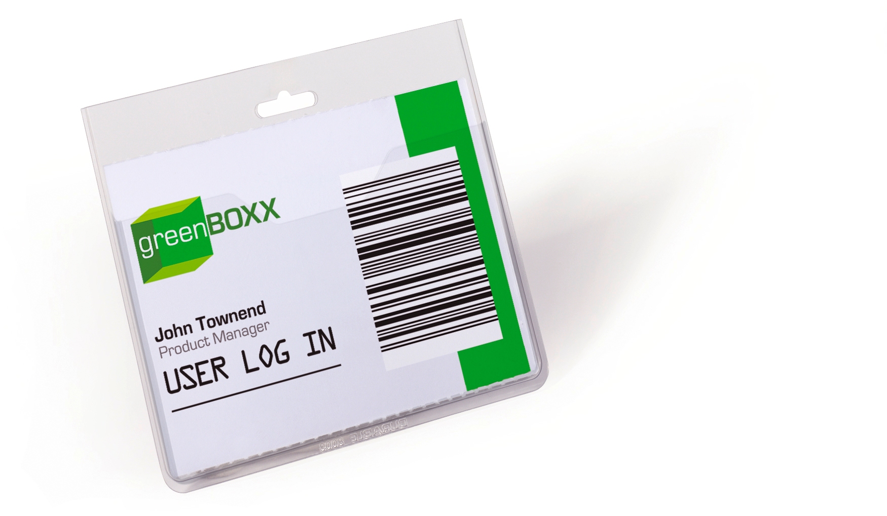 Namensschilderhülle 90x60mm