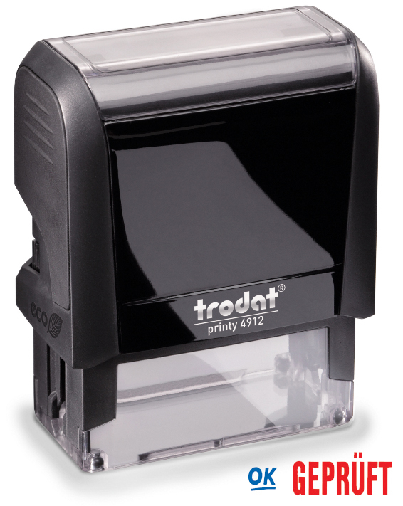 TRODAT Stempel Geprüft