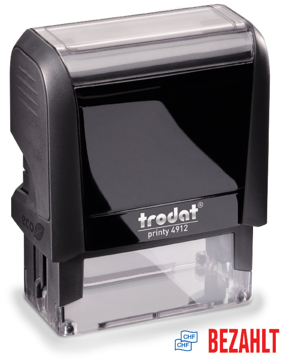 TRODAT Stempel Bezahlt