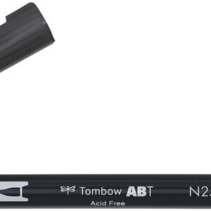 Tombow brush pen lamp black