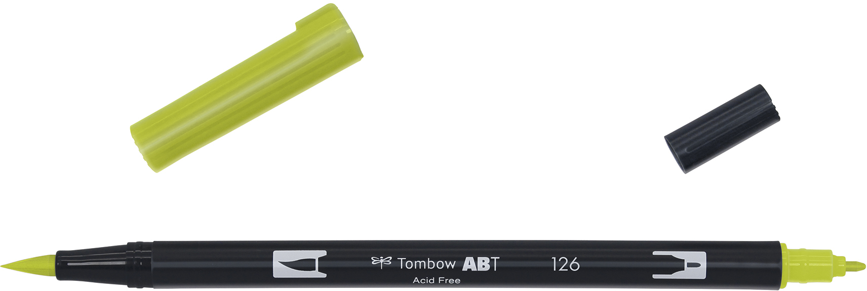 Tombow brush pen light olive